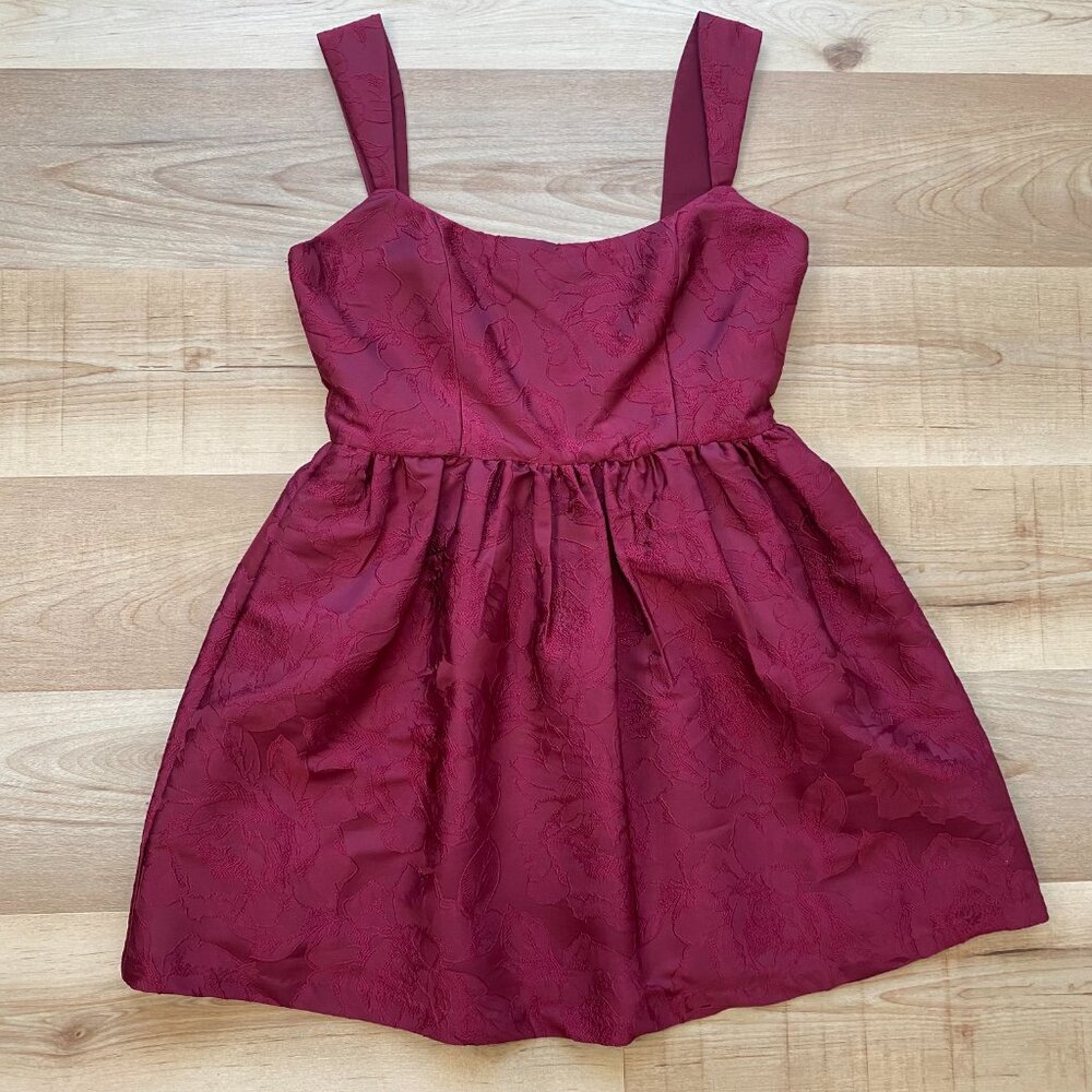 Sachin & Babi Women's Gail Square Neck Sleeveless Fit & Flare Dress 10 MSRP $215